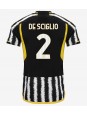 Juventus Mattia De Sciglio #2 Heimtrikot 2023-24 Kurzarm